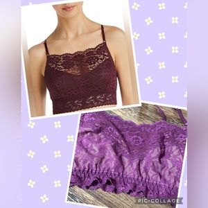 Hanky Panky American Beauty Rose 🥀 Lace Bralette